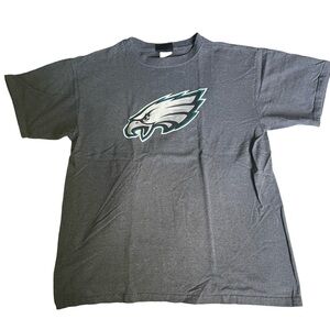 Philadelphia Eagles Gray Reebok Tee Size Large